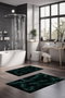 Mijölnir Juego de alfombrillas de baño CT-5335 de 2 piezas Multicolor